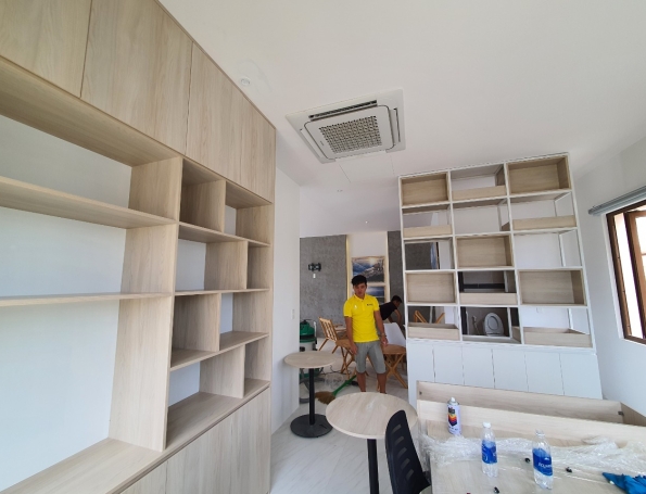 Nội thất VP Cty BDS PQR 
