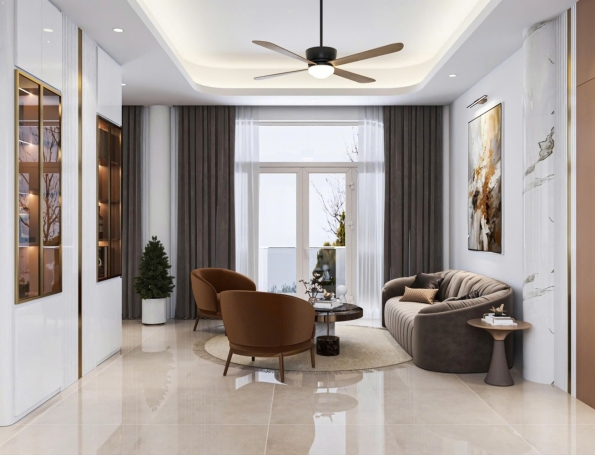 Thiết Kế BIệt Thự Anh Quang Bình Tân