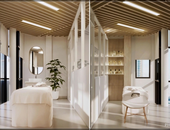 THI CÔNG NỘI THẤT SPA – DỰ ÁN SPA BỆNH VIỆN Y DƯỢC SÀI GÒN Q9