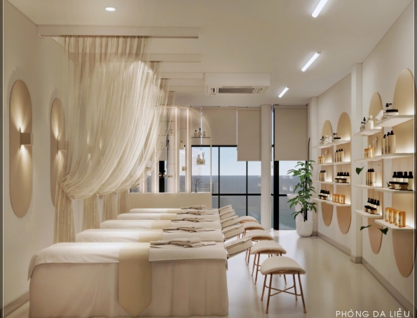 THI CÔNG NỘI THẤT SPA – DỰ ÁN SPA BỆNH VIỆN Y DƯỢC SÀI GÒN Q9