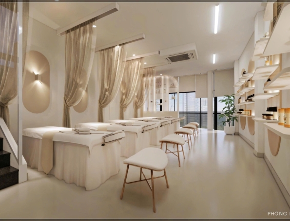 THI CÔNG NỘI THẤT SPA – DỰ ÁN SPA BỆNH VIỆN Y DƯỢC SÀI GÒN Q9