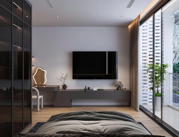 Thiết Kế phòng ngủ nhà  5 tầng gò vấp