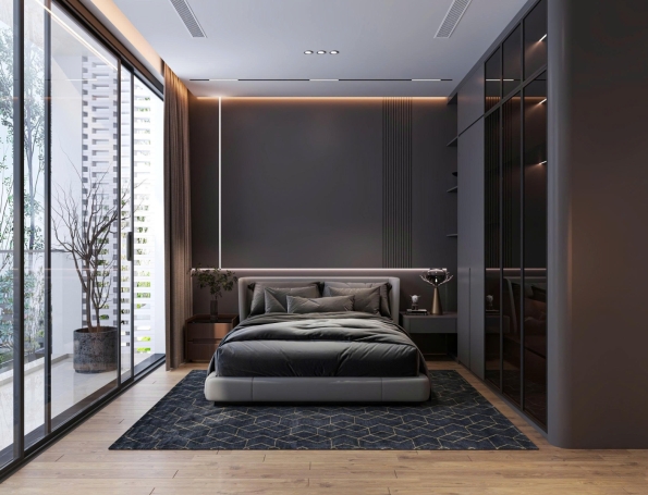 Thiết Kế phòng ngủ nhà  5 tầng gò vấp