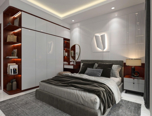 Thiết Kế nhà Anh quốc - đường số 11 Bình Tân