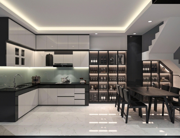 Thiết Kế nhà Anh quốc - đường số 11 Bình Tân
