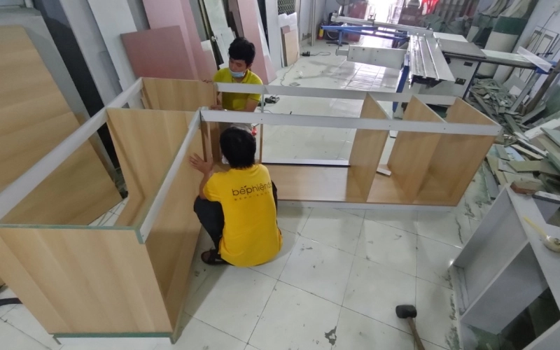 Thi Công Bếp Chị Vâng Bình Tân