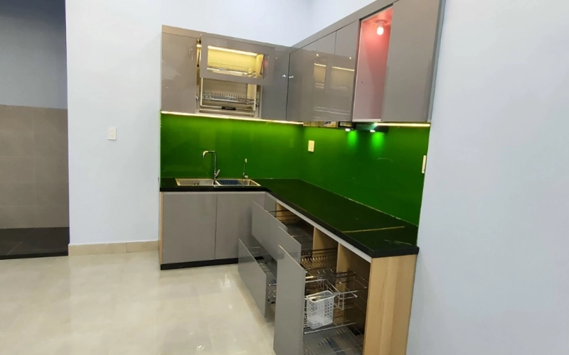 THI CÔNG BẾP NHÀ CHỊ VĂN - ĐƯỜNG 18B BÌNH TÂN