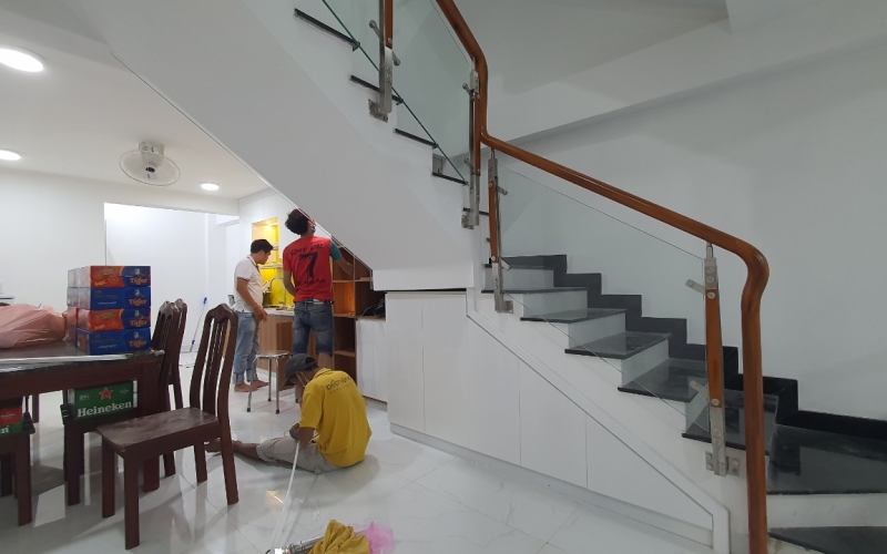Nội thất nhà anh Tiến Q11