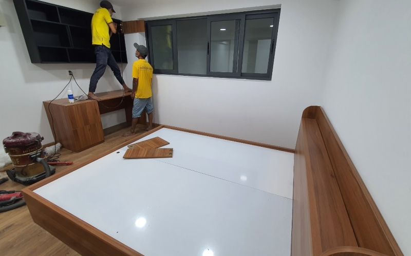 Nội thất nhà anh Tiến Q11