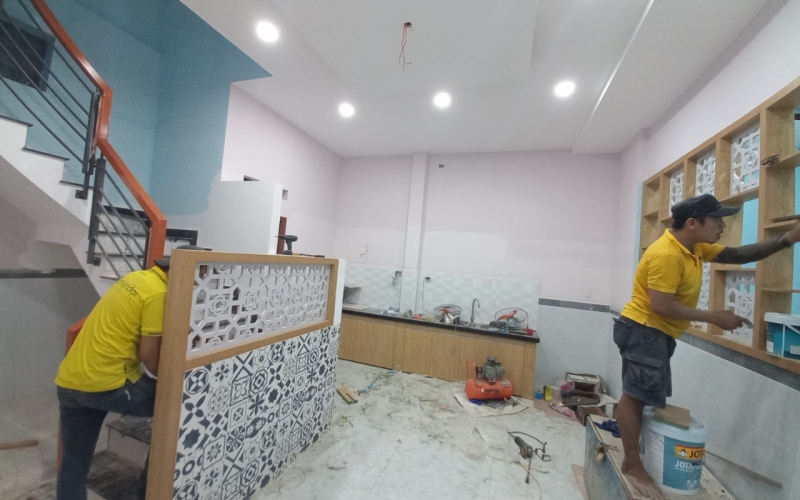 Nội thất nhà anh Trung đường Cây Cám Bình Tân
