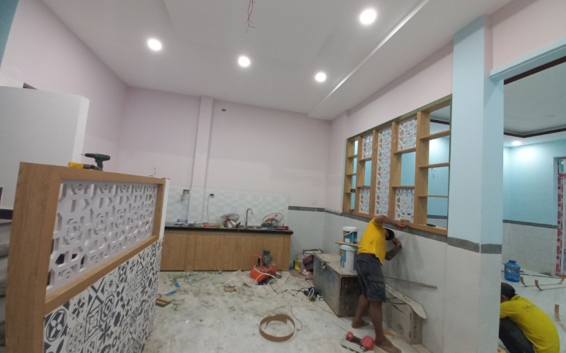 Nội thất nhà anh Trung đường Cây Cám Bình Tân