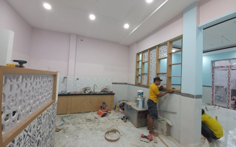 Nội thất nhà anh Trung đường Cây Cám Bình Tân