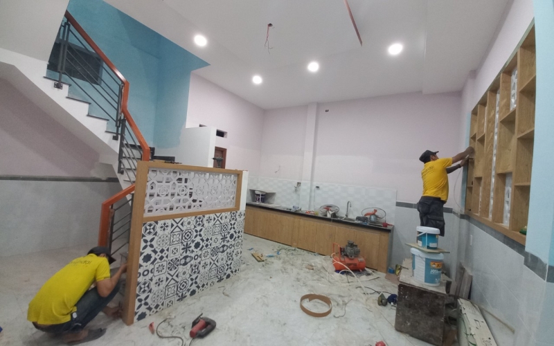 Nội thất nhà anh Trung đường Cây Cám Bình Tân