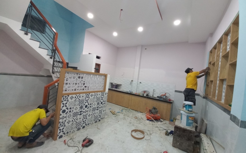 Nội thất nhà anh Trung đường Cây Cám Bình Tân