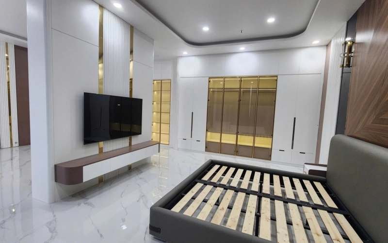 Thi Công Phòng Ngủ Hiện Đại – Không Gian Nghỉ Ngơi Tiện Nghi Và Tinh Tế