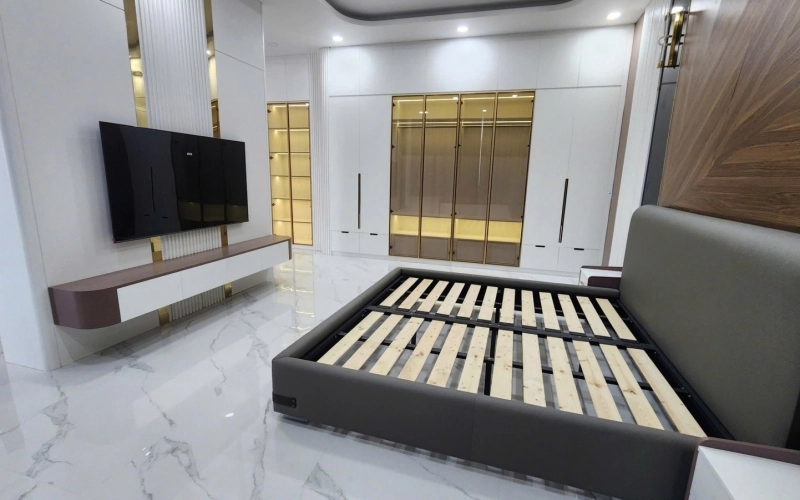 Thi Công Phòng Ngủ Hiện Đại – Không Gian Nghỉ Ngơi Tiện Nghi Và Tinh Tế