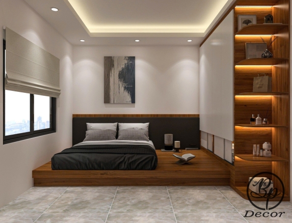 Thiết kế Phòng Ngủ Anh Hoàng – Chung cư Đào Duy Từ Q10