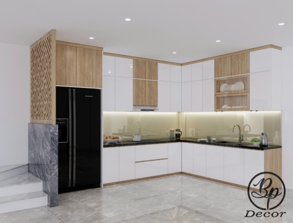 Thiết kế bếp nhà chị Minh - Thủ Đức